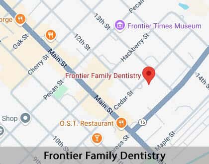 Map image for TMJ Dentist in Bandera, TX