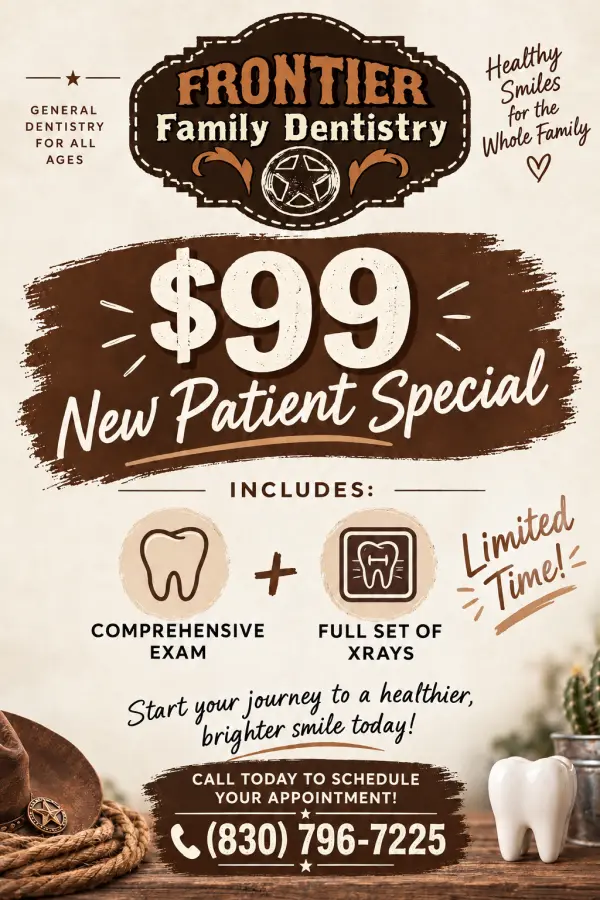 New Patient Special flyer